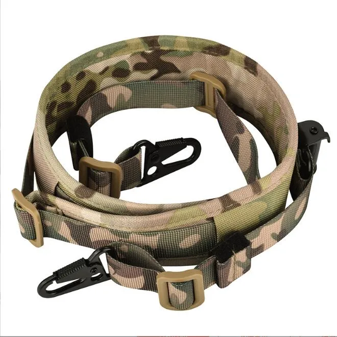 Outdoor Multi-Function Two-Point Tactical Strap Gun Rope Nylon Tactical Harness