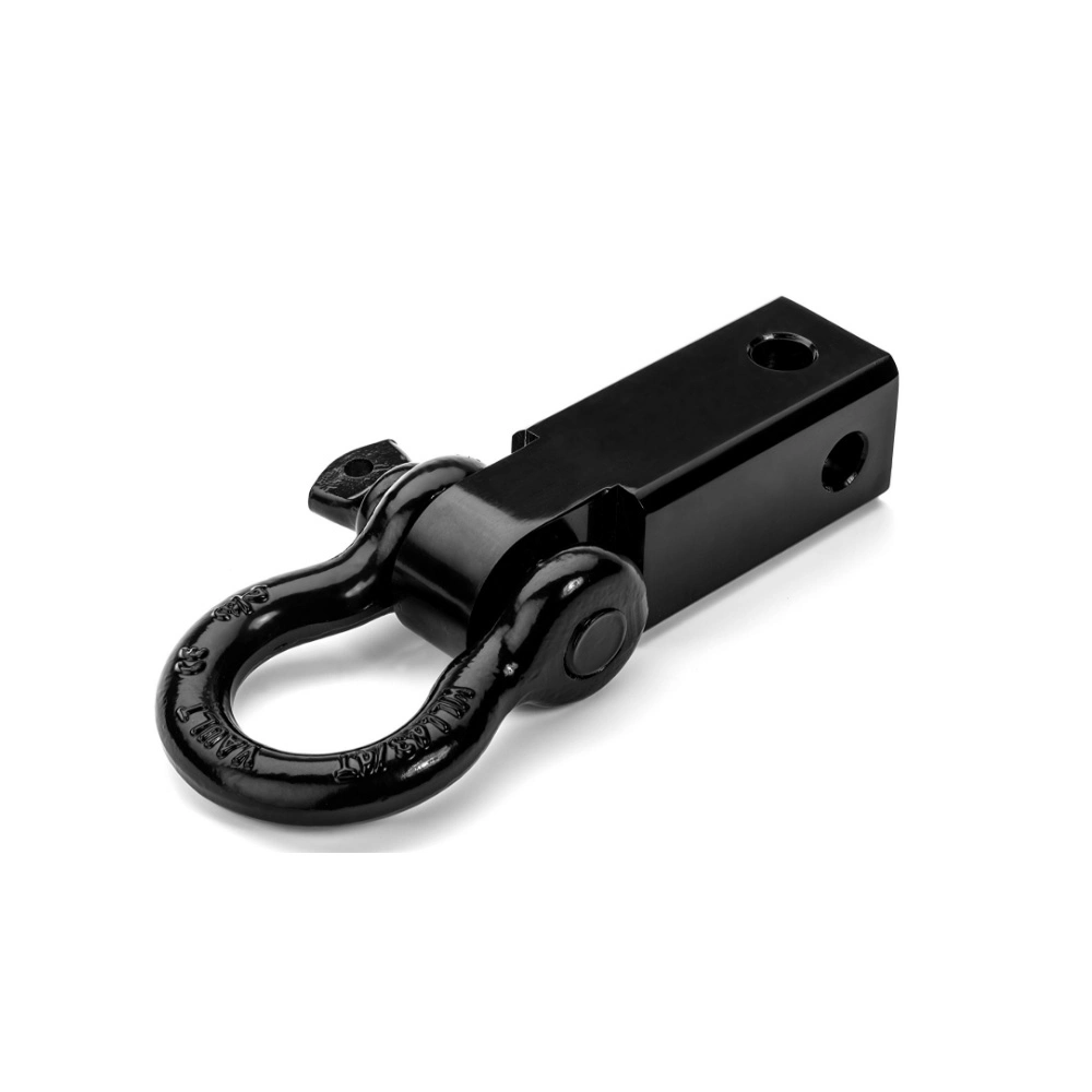 2inch Shackle Hitch Receiver Hitch with 3/4&quot; Bow Shackle for Recovery Gear
