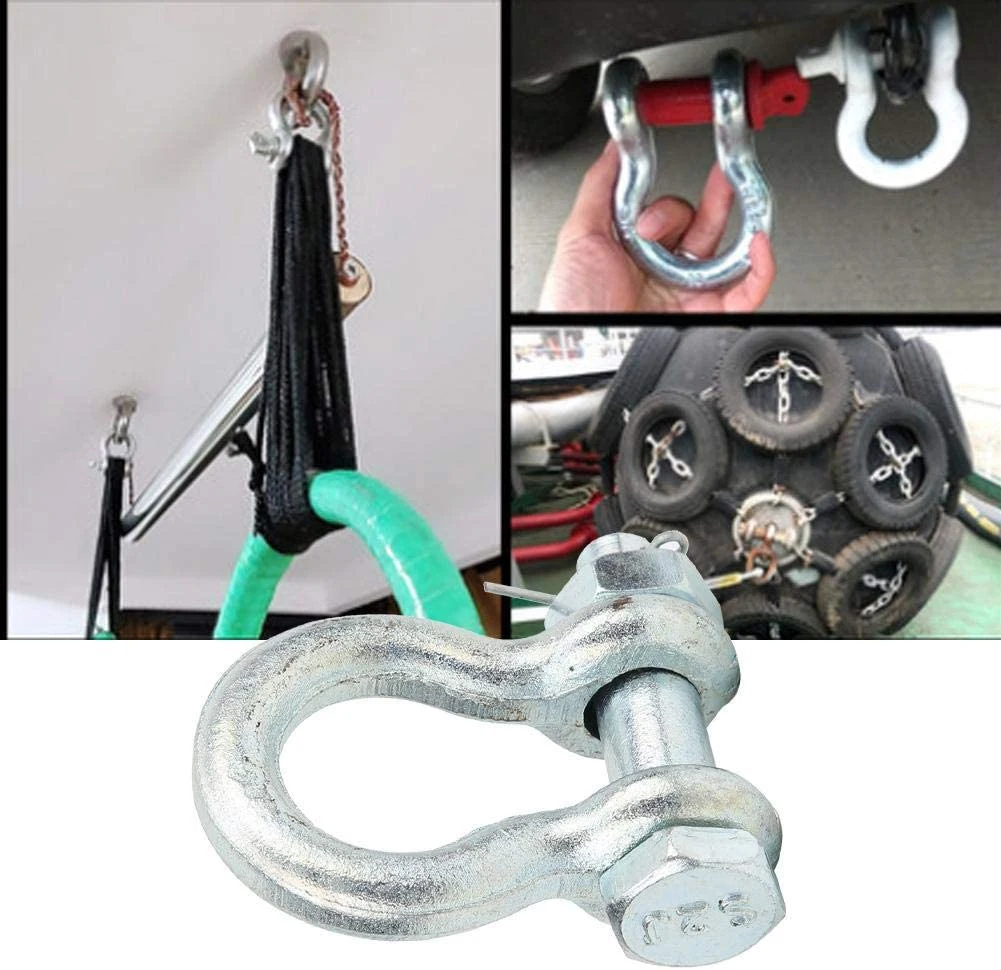 Factory Price Metal Steel Forged Chain G2130 Shackle with Nut