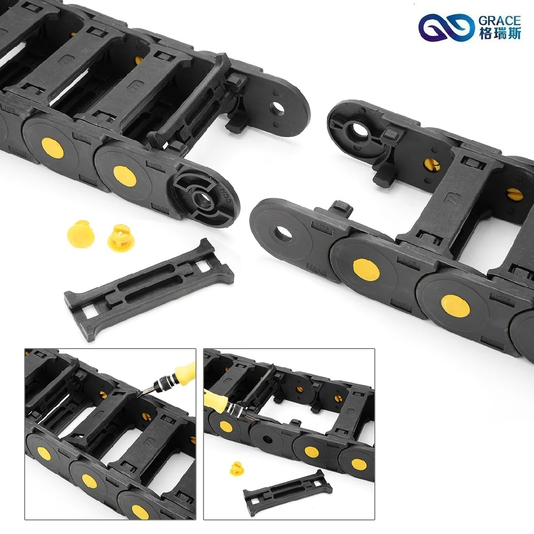 Wholesale PA66 Cable Drag Chain for CNC Machine Tools Accessories