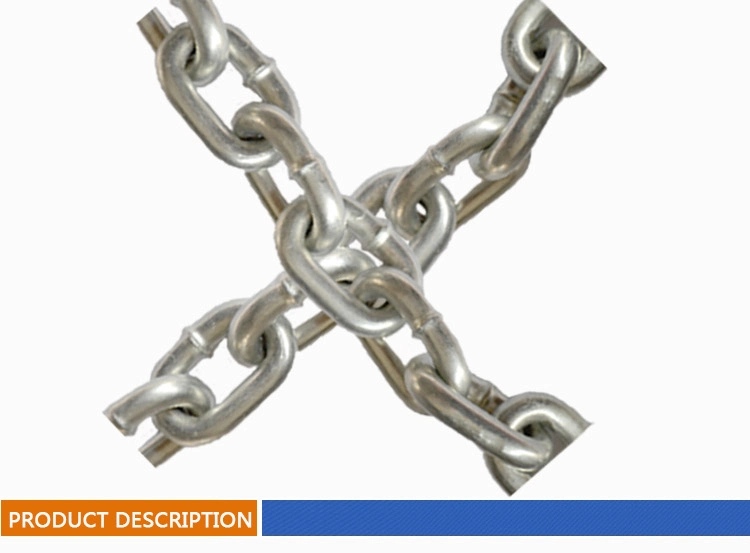 DIN 5685A Link Chain Short Drag Link Chain