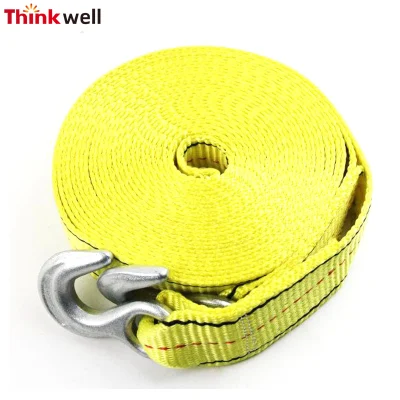 2*20′ Trailer Polyester Recovery Tow Strap Shackle Kit