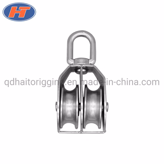 Good Price Hook Type Snatch Hoisting Iron Pulley Block