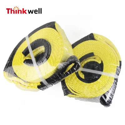3*20feet 35000lbs Polyester Recovery Tow Straps