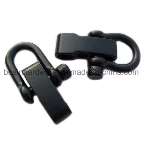 Metal Stainless Steel Adjustable Shackle for Paracord