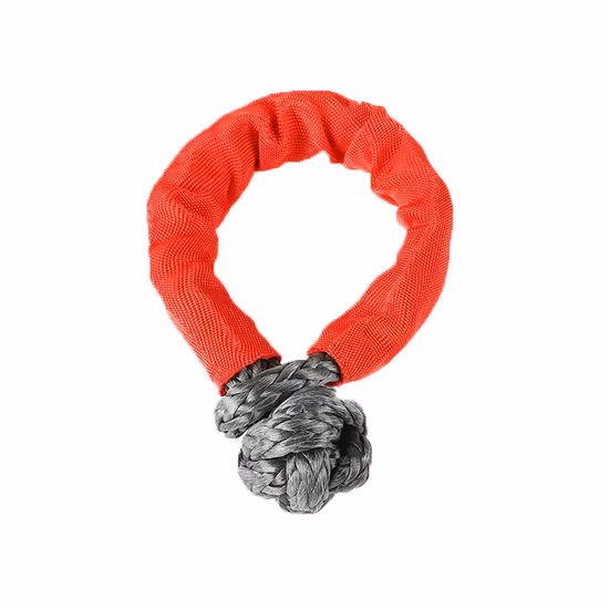 Adjustable Twisted Recovery Soft Shackle Hitch Synthetic Rope Loop
